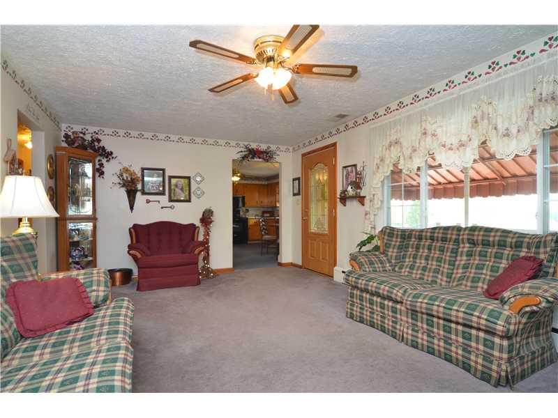 613 Duss Avenue Rochester, PA 15074 - Photo 3 of 15 Living Room. Newer front door. Home has a great flow!