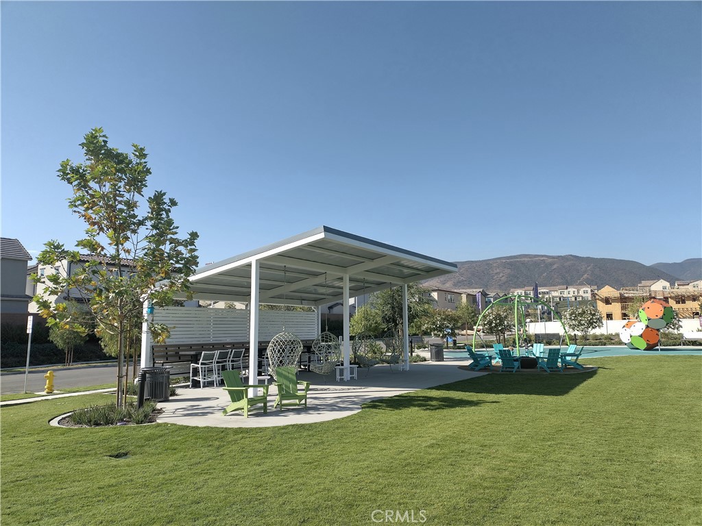 2600 Sprout Lane Corona, CA 92883 - Photo 18 of 30 a view of a swimming pool and a yard