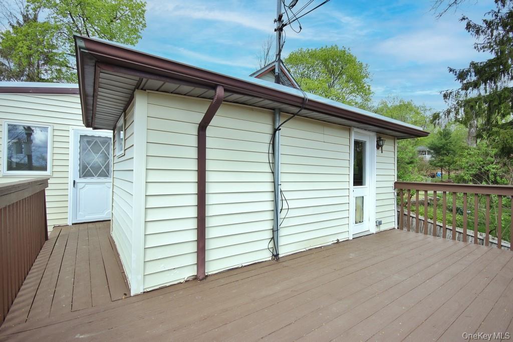 117 West Mombasha Road Monroe, NY 10950 - Photo 16 of 45 Deck extending from kitchen and living area