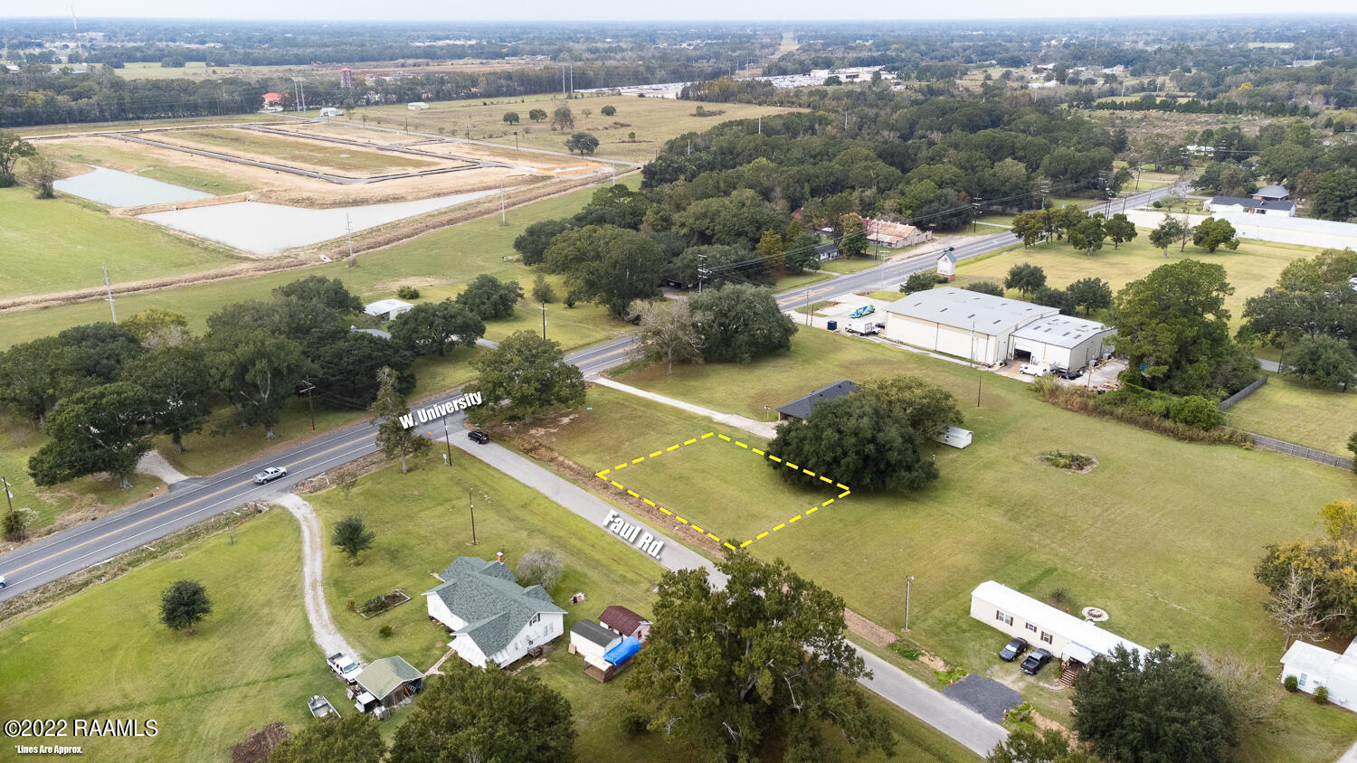 113 Faul Road Lafayette, LA 70507 - Photo 2 of 5 113 Faul Rd Aerials-2