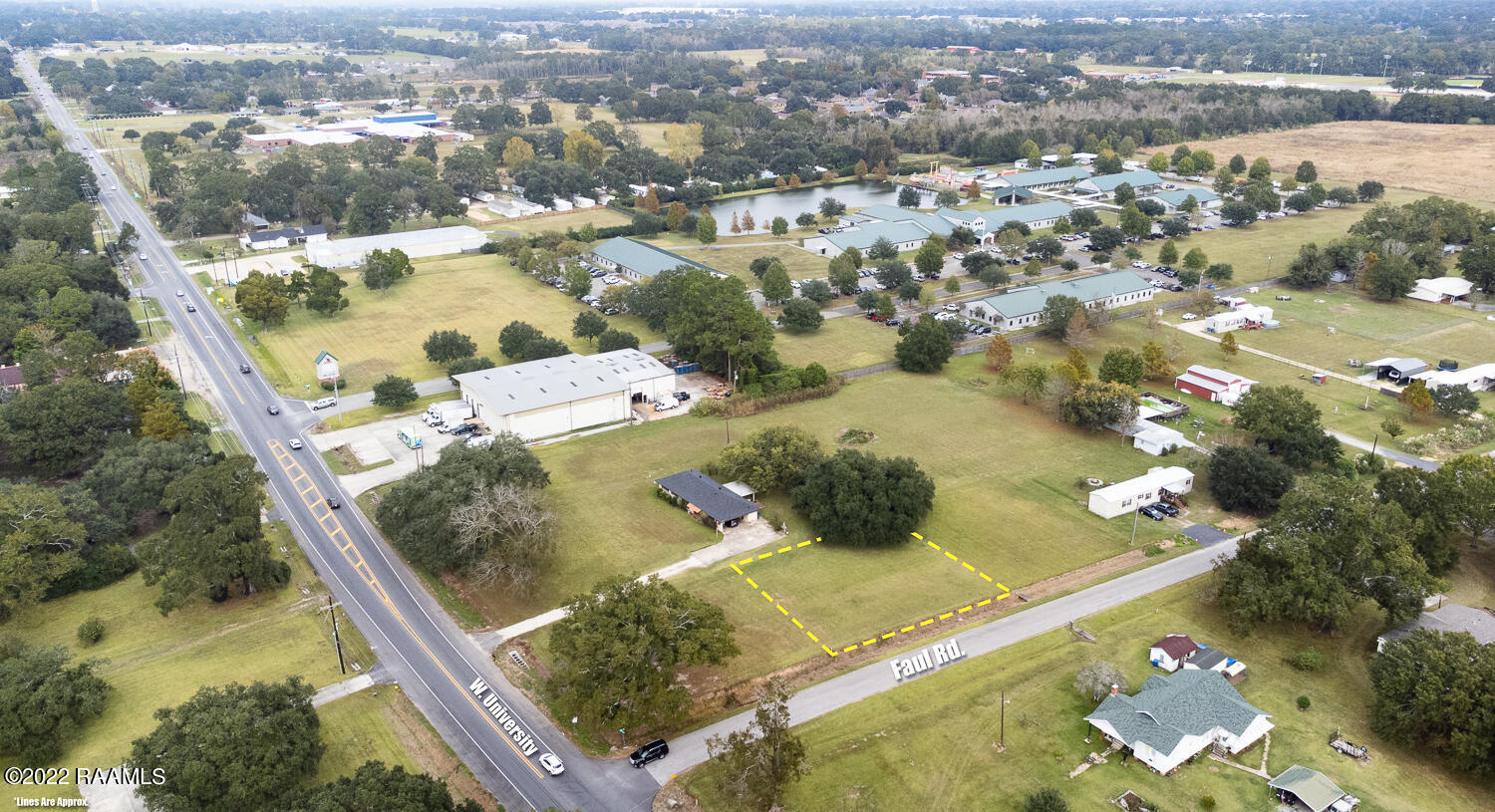 113 Faul Road Lafayette, LA 70507 - Photo 3 of 5 113 Faul Rd Aerials-3