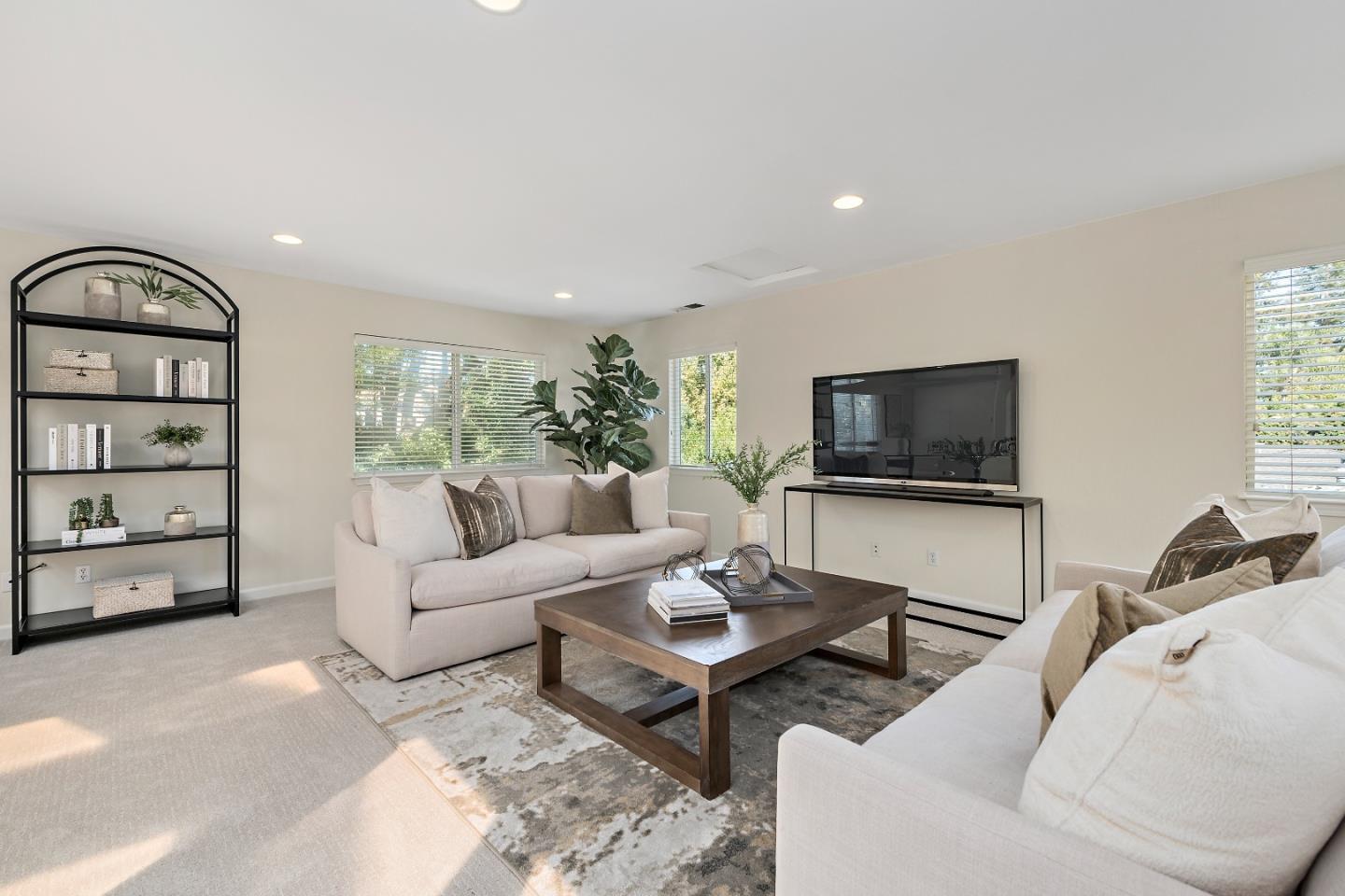 1629 Cherry Avenue San Jose, CA 95125 - Photo 32 of 61 a living room with furniture a flat screen tv and a window