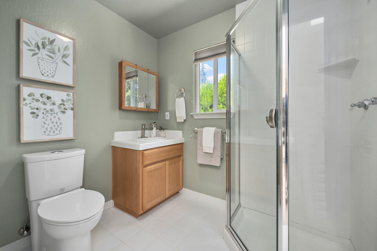 1629 Cherry Avenue San Jose, CA 95125 - Photo 36 of 61 a bathroom with a toilet sink and mirror