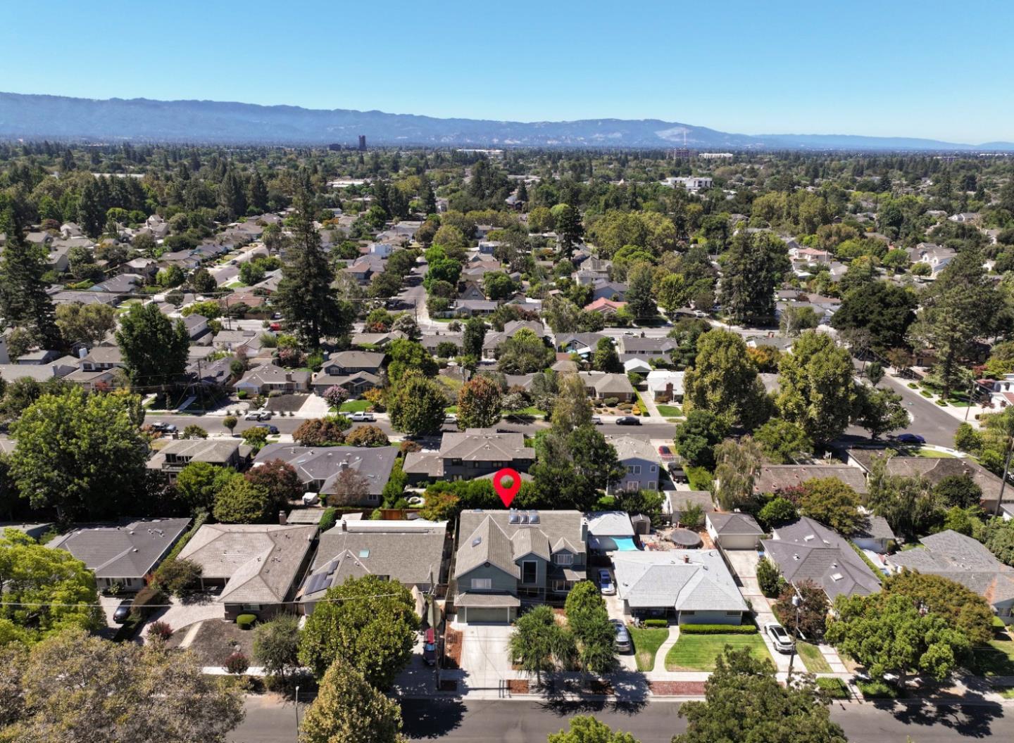 1629 Cherry Avenue San Jose, CA 95125 - Photo 57 of 61 an aerial view of residential houses with outdoor space
