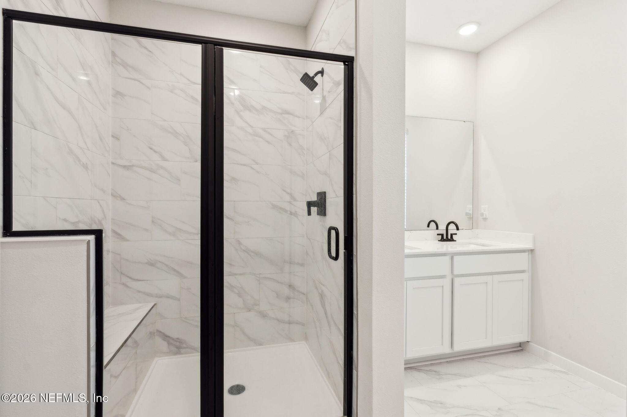 96277 Broadmoore Road Fernandina Beach, FL 32034 - Photo 22 of 31 a bathroom with a shower and a sink