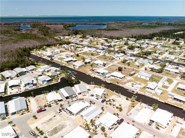 a view of city and ocean
