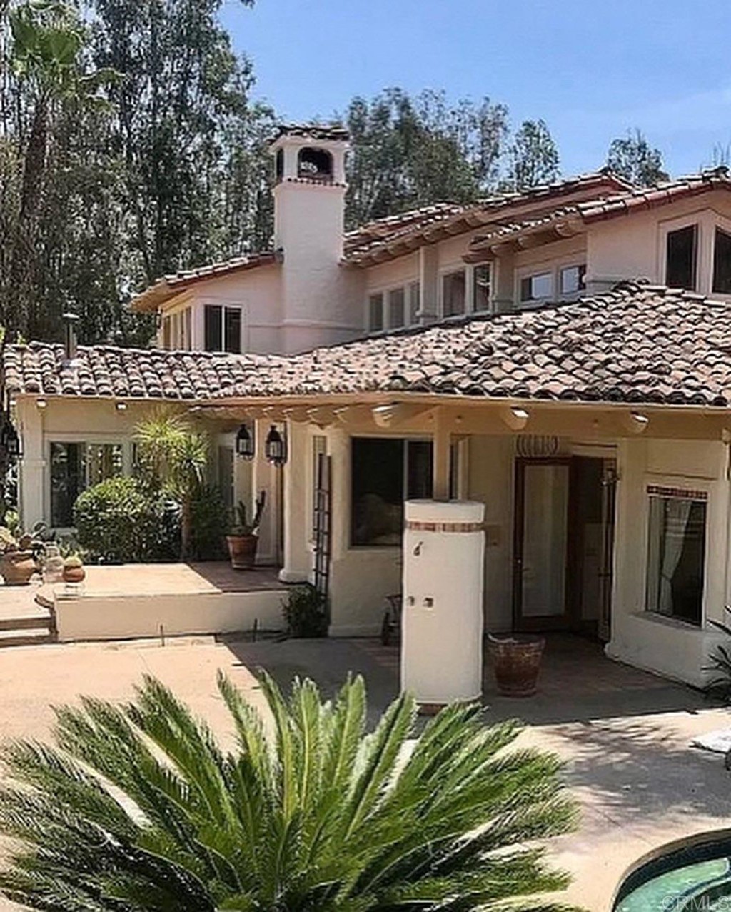 6628 Lago Corte Rancho Santa Fe, CA 92091 - Photo 1 of 1 a view of a white house with a outdoor space