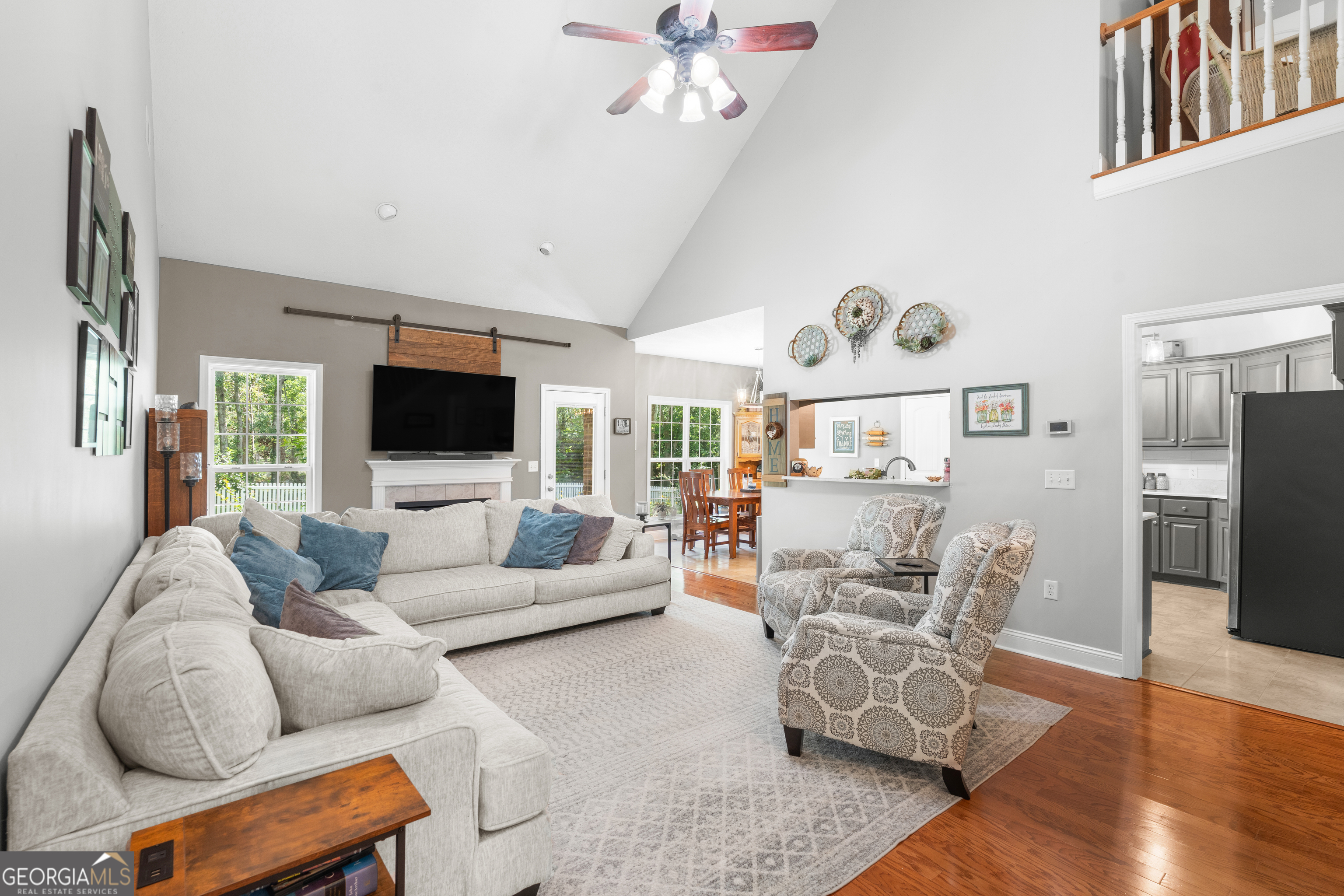 1603 Lennox Road Statesboro, GA 30461 - Photo 11 of 45 a living room with furniture and a flat screen tv