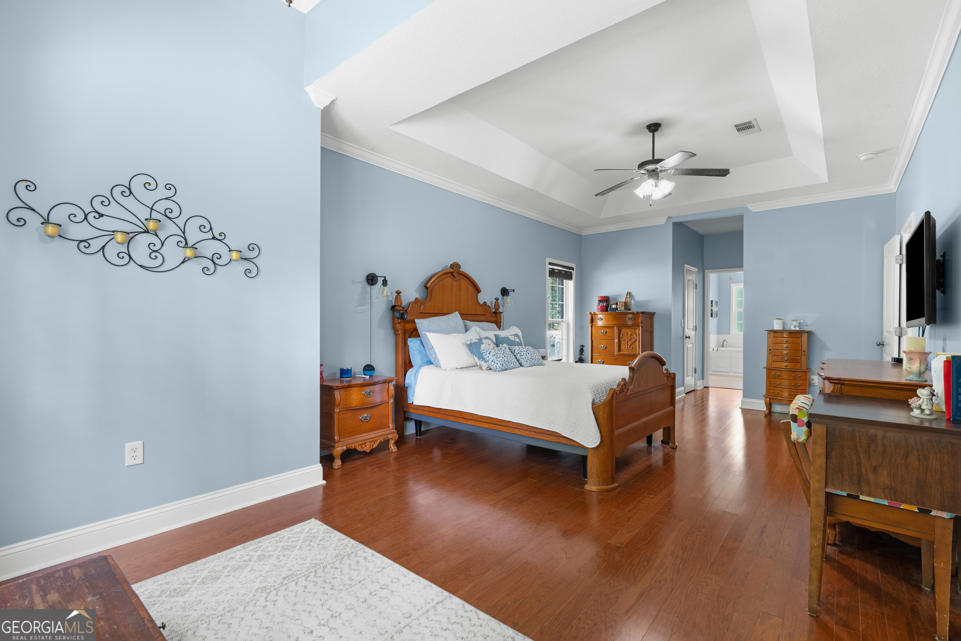 1603 Lennox Road Statesboro, GA 30461 - Photo 20 of 45 a living room with furniture and a flat screen tv