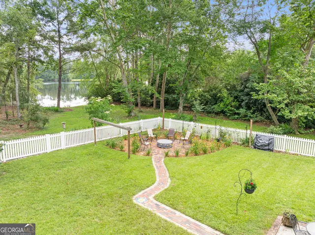 a view of outdoor space and yard