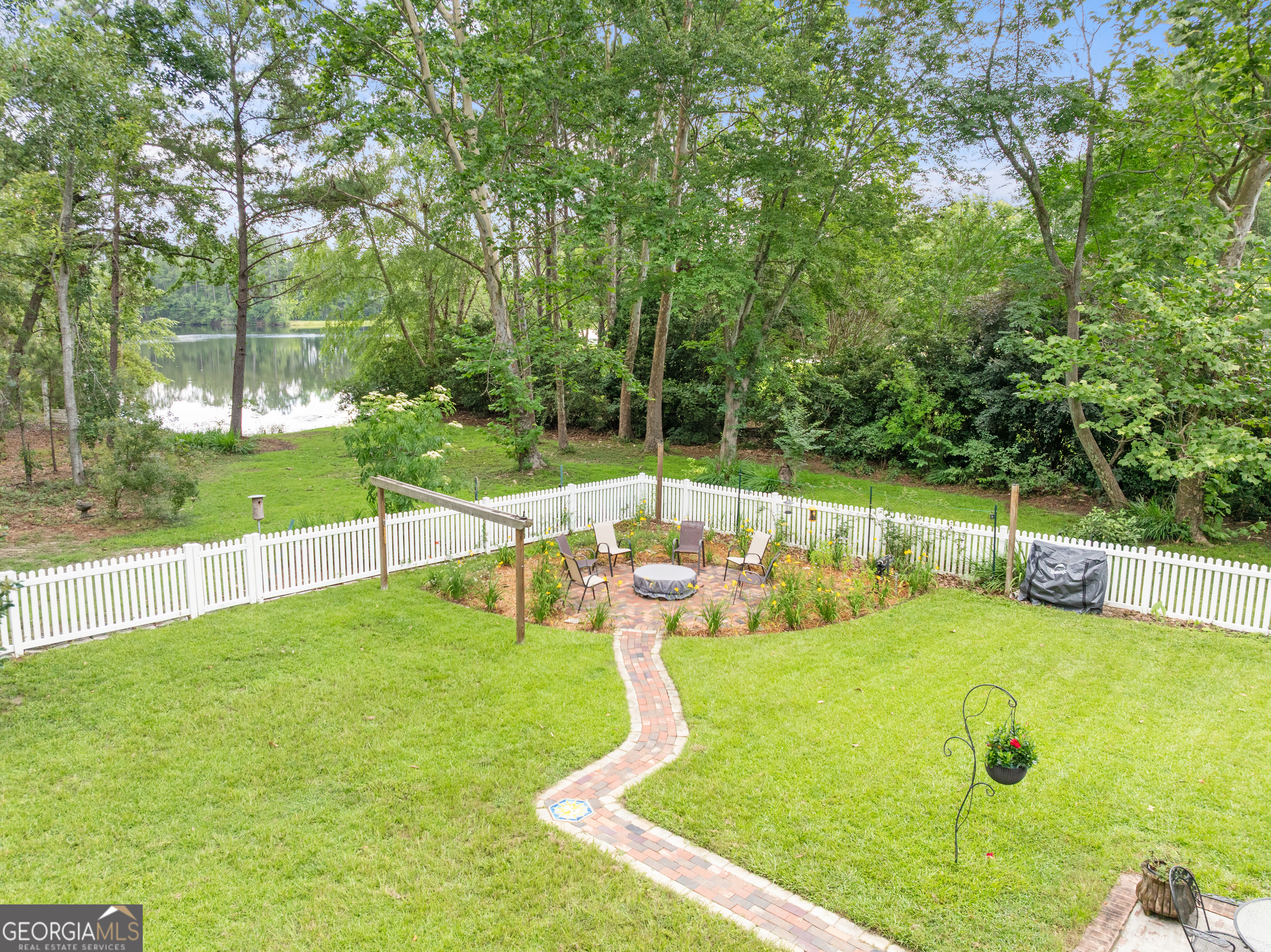 1603 Lennox Road Statesboro, GA 30461 - Photo 40 of 45 a view of a backyard with swimming pool