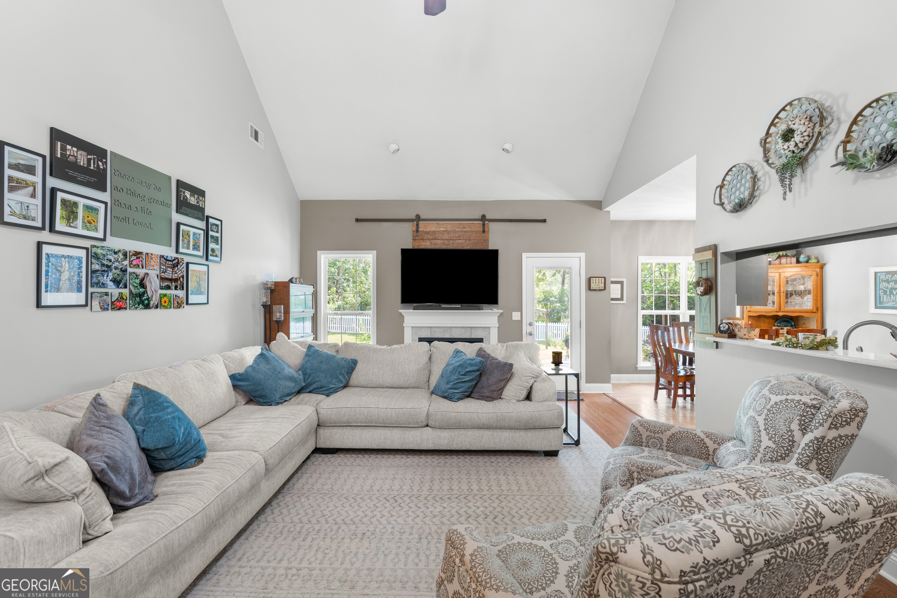 1603 Lennox Road Statesboro, GA 30461 - Photo 9 of 45 a living room with furniture and a flat screen tv