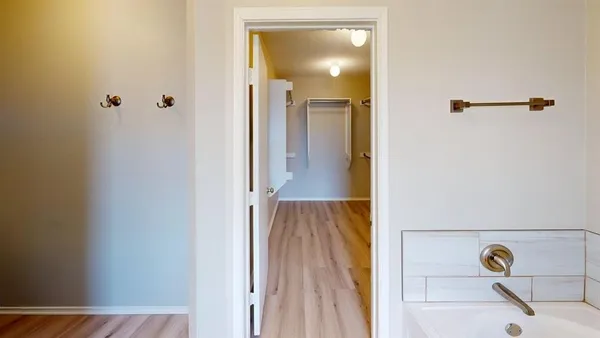 a view of a bathroom