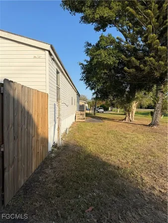 a house with trees in front of it