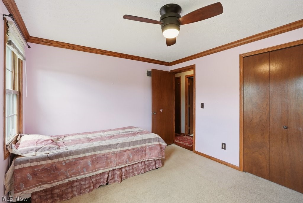 5321 Young Road Stow, OH 44224 - Photo 32 of 37 Soft pink walls featuring a single window and warm wood trim