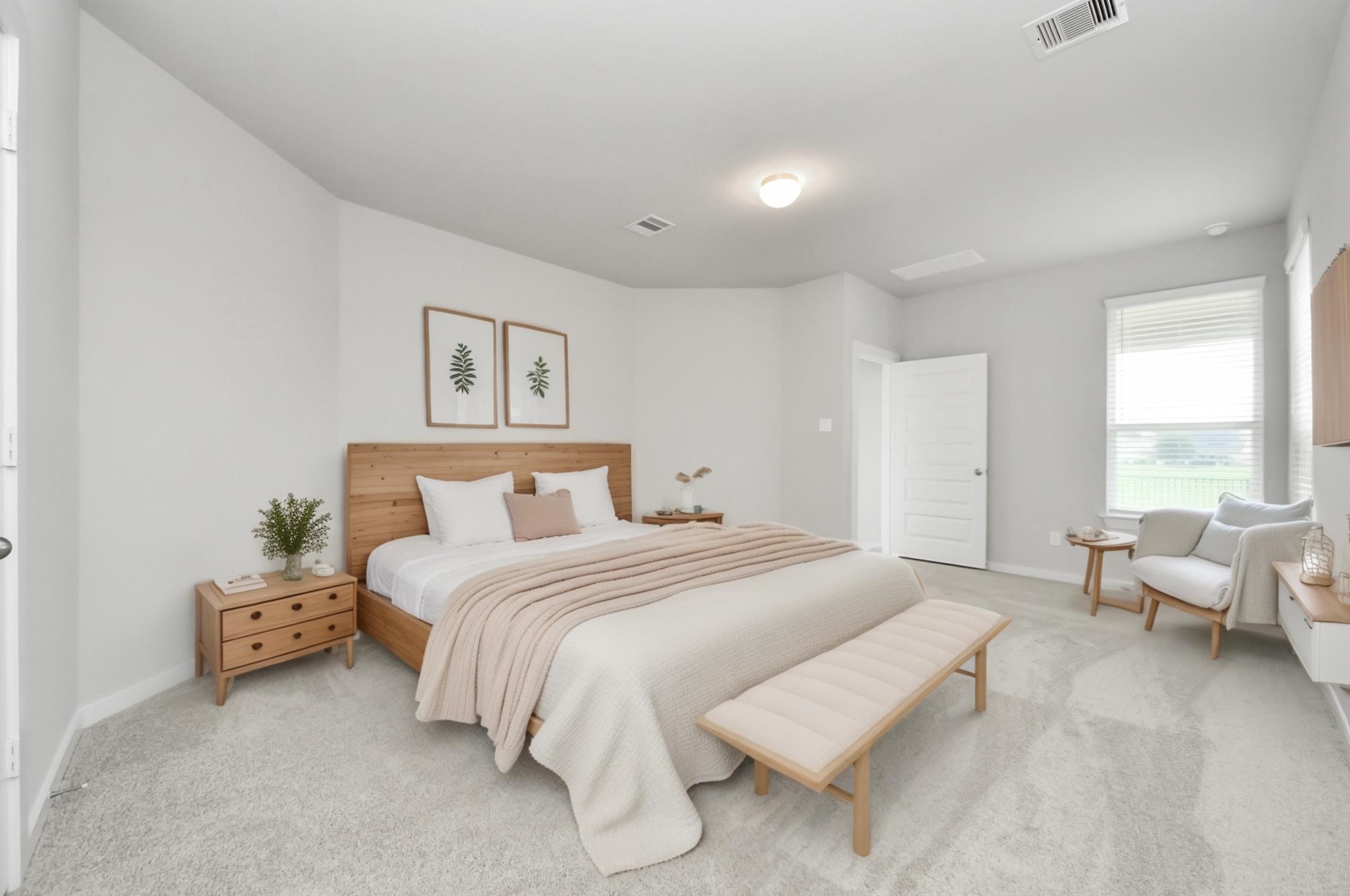 14906 Rural Rdg Road Cypress, TX 77429 - Photo 19 of 46 a bedroom with a bed and a couch