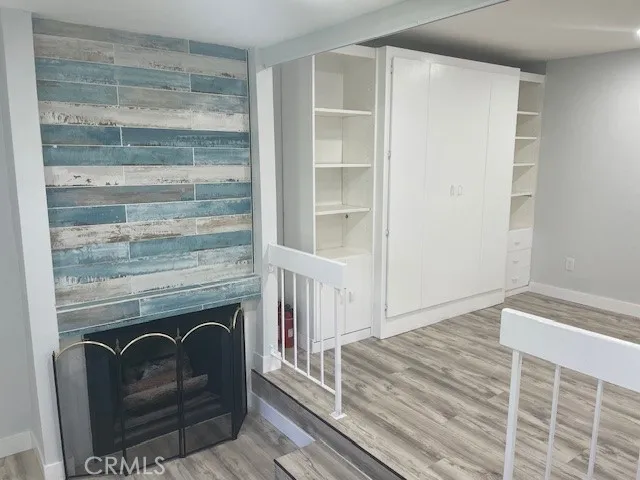 a view of a livingroom with a staircase