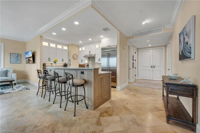 a view of a livingroom with furniture