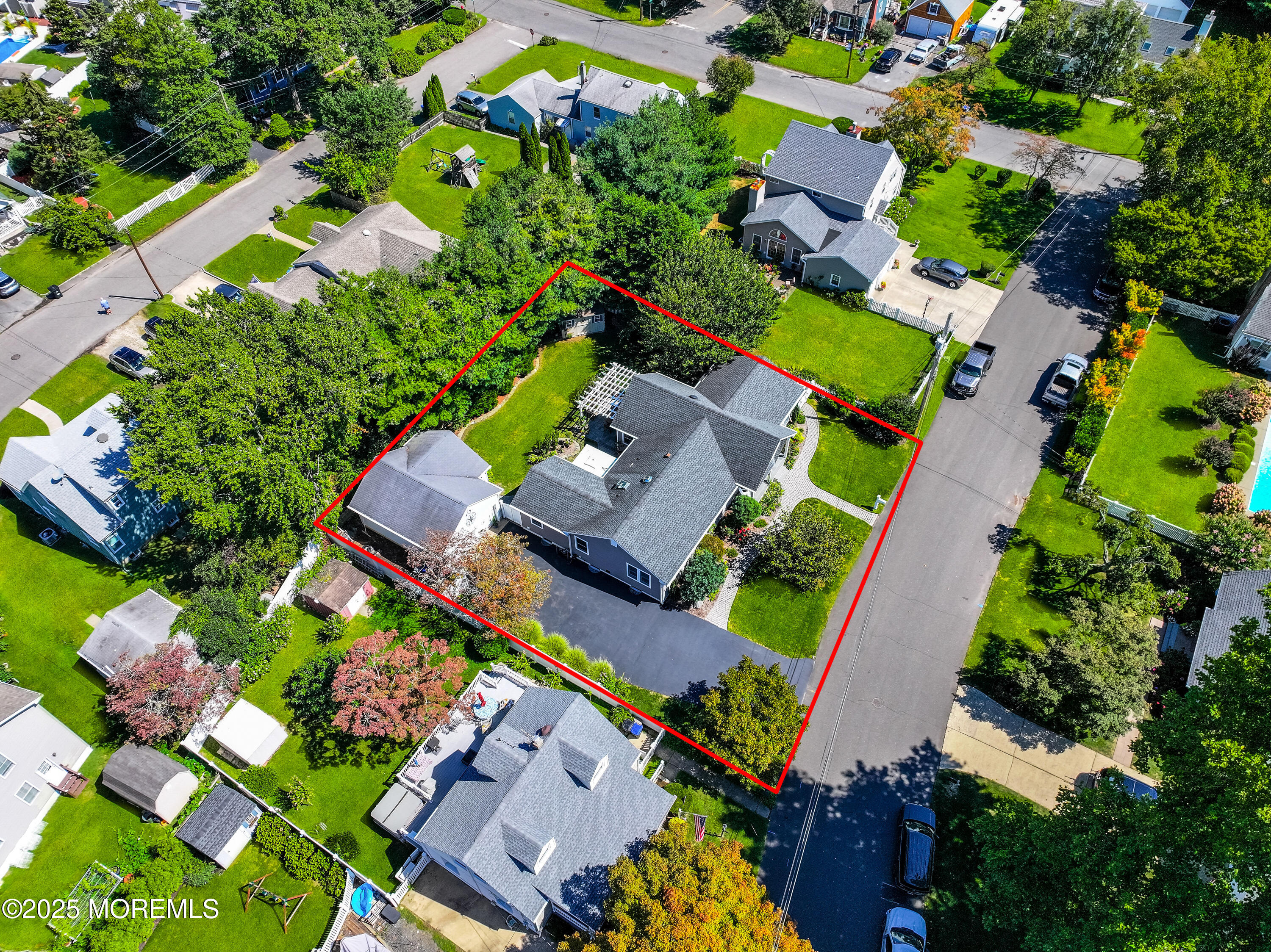 1706 Forest Street Wall, NJ 07719 - Photo 51 of 61 an aerial view of house with a yard