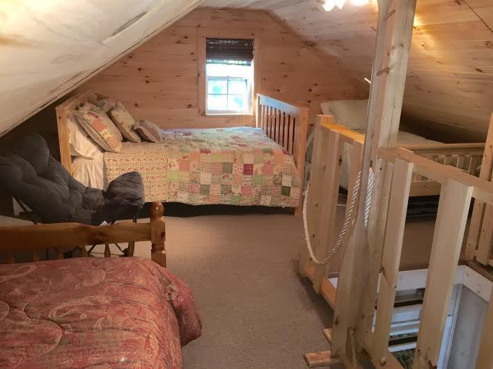 409 West Shore Road Otis, ME 04605 - Photo 23 of 35 Back loft space for additional...
