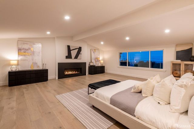 a view of a backyard with a garden