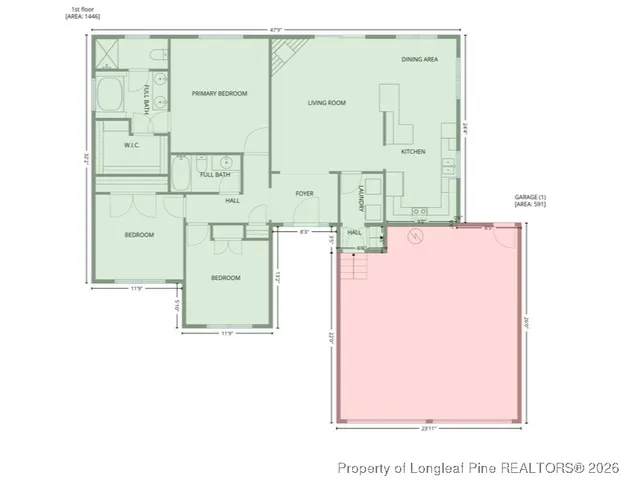 $289,000 | 1546 Clan Campbell Drive, Raeford, NC 28376