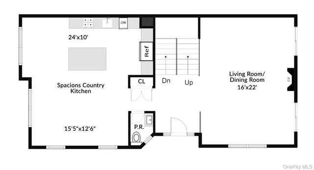 a picture of a floor plan