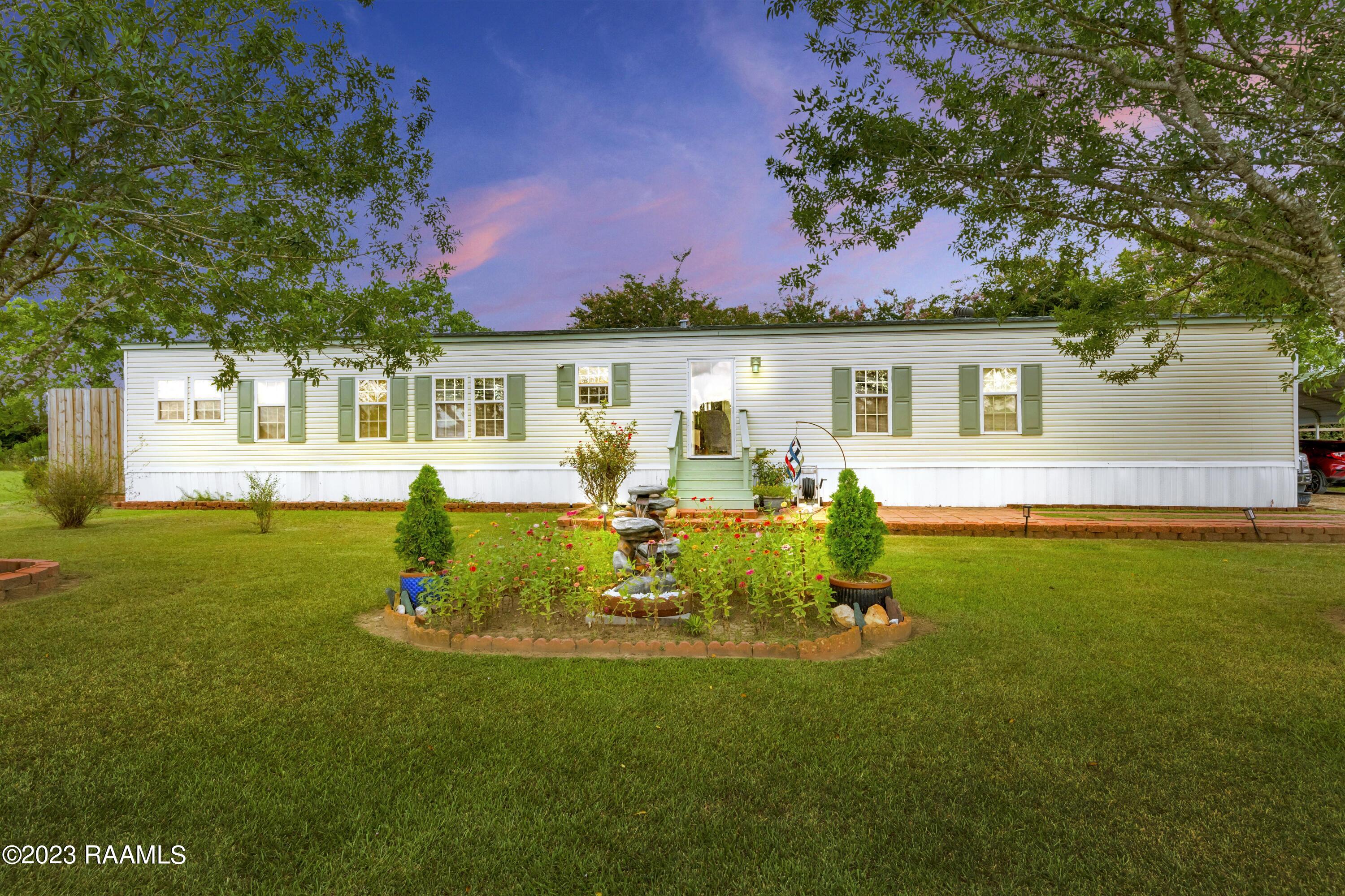256 Vautrot Road Sunset, LA 70584 - Photo 30 of 31 256Vautrot-Twilight