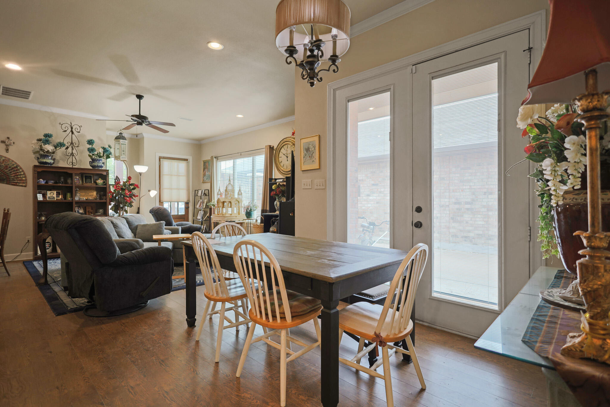 73 Windsor Court Lubbock, TX 79416 - Photo 16 of 34 a view of a dining room with furniture window and outside view