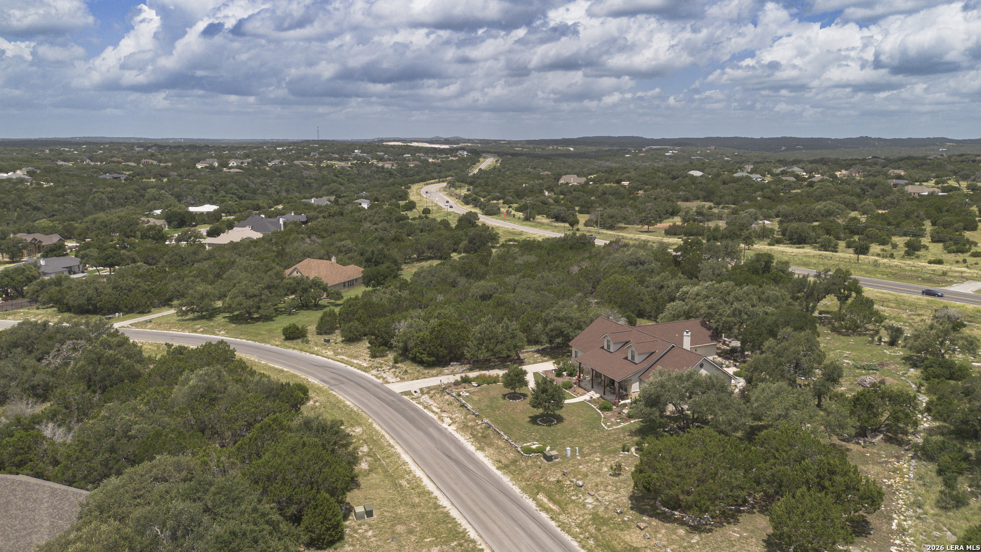 129 Blackbird Drive Spring Branch, TX 78070 - Photo 12 of 16 an aerial view of residential houses with outdoor space