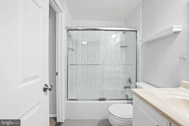 a view of a room with painted walls