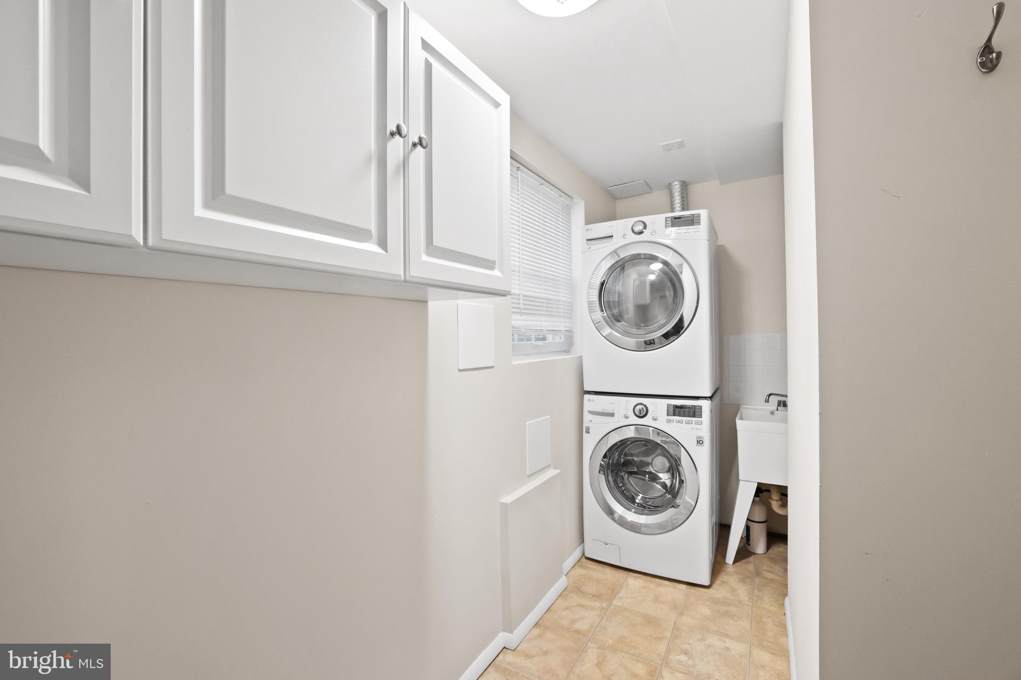 2858 New Providence Court Falls Church, VA 22042 - Photo 22 of 62 a close up view of washer and dryer