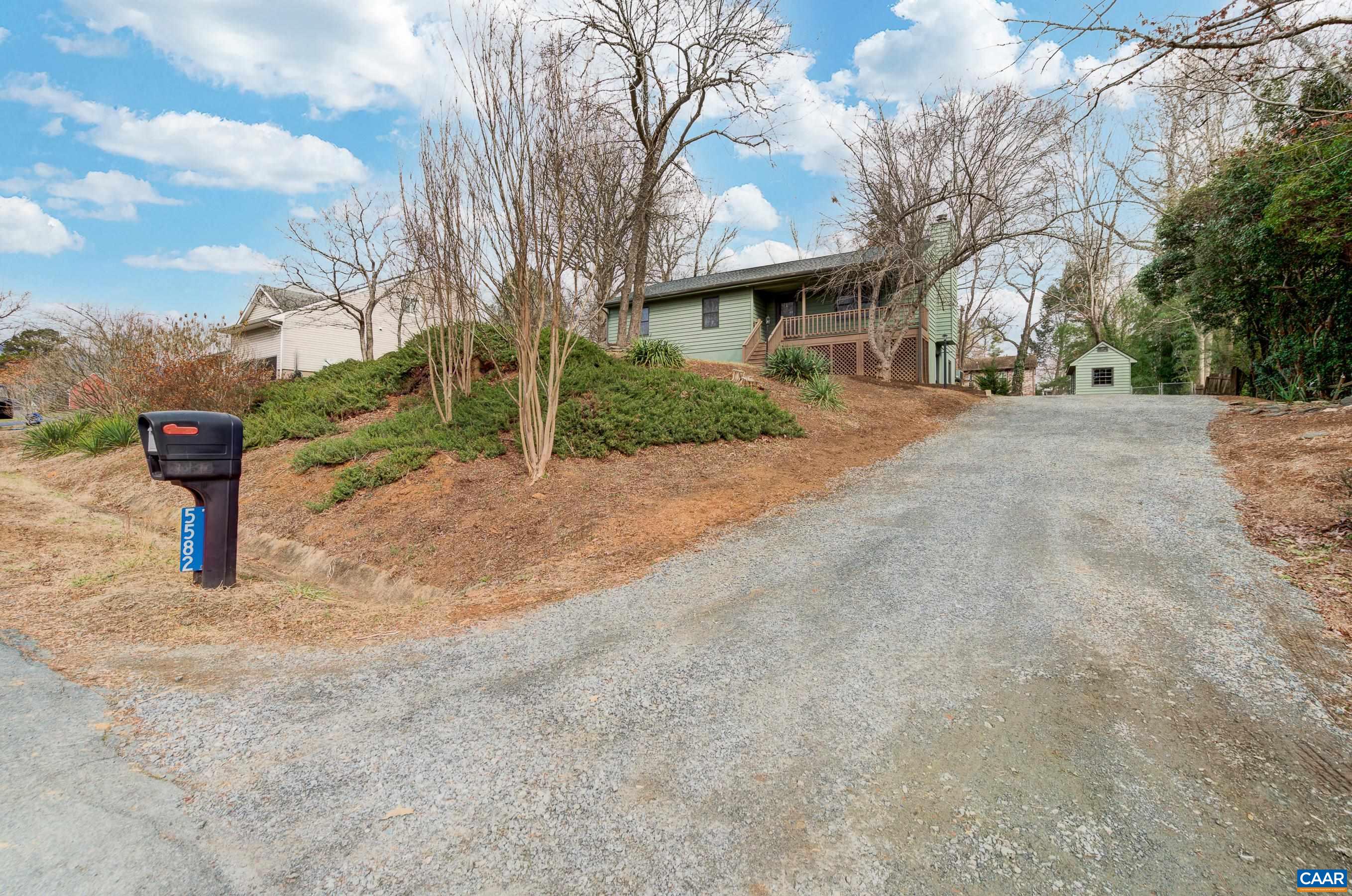 5582 Brookwood Road Crozet, VA 22932 - Photo 31 of 61 a view of a house with a street