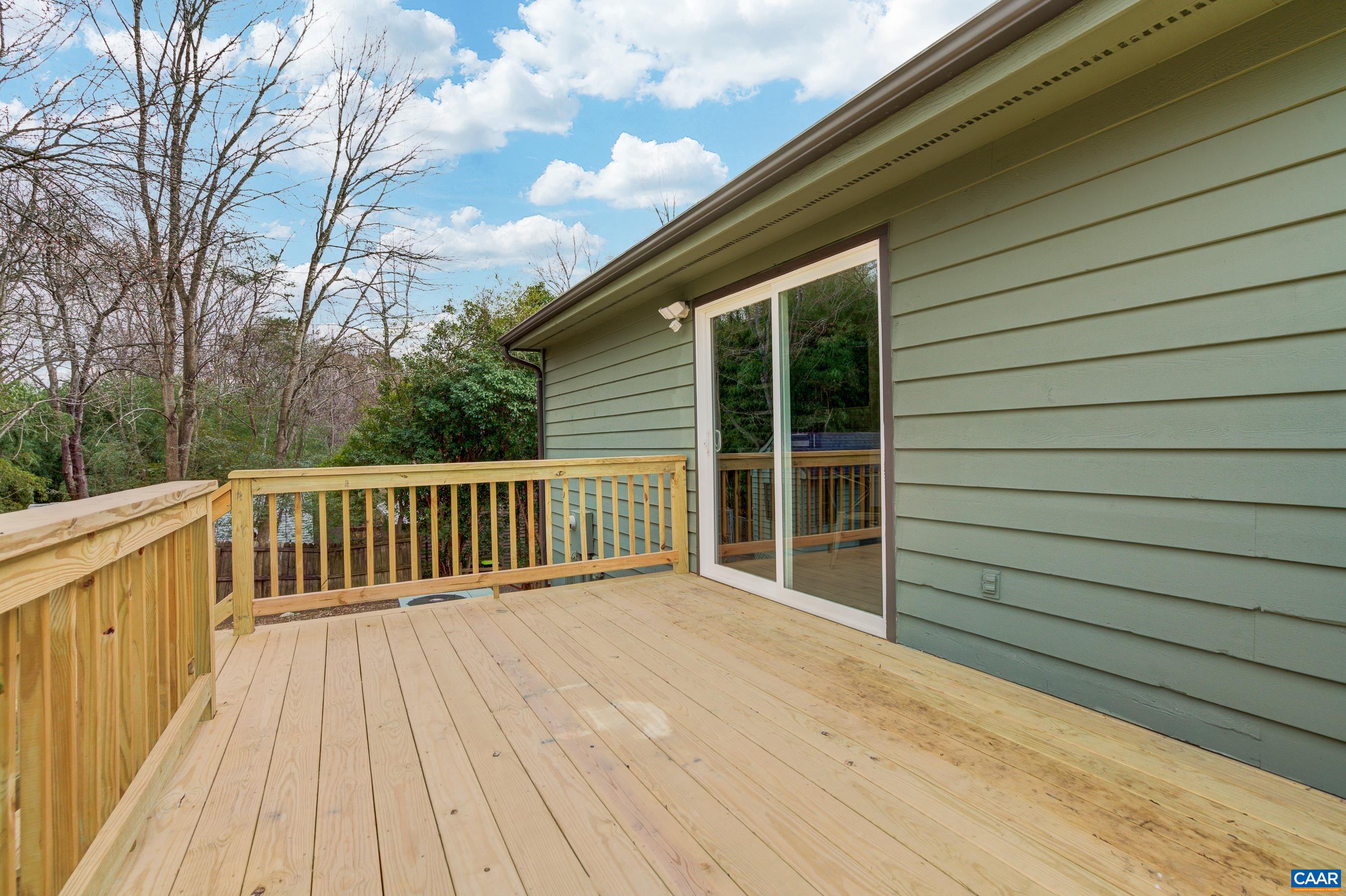 5582 Brookwood Road Crozet, VA 22932 - Photo 40 of 61 a view of a wooden deck