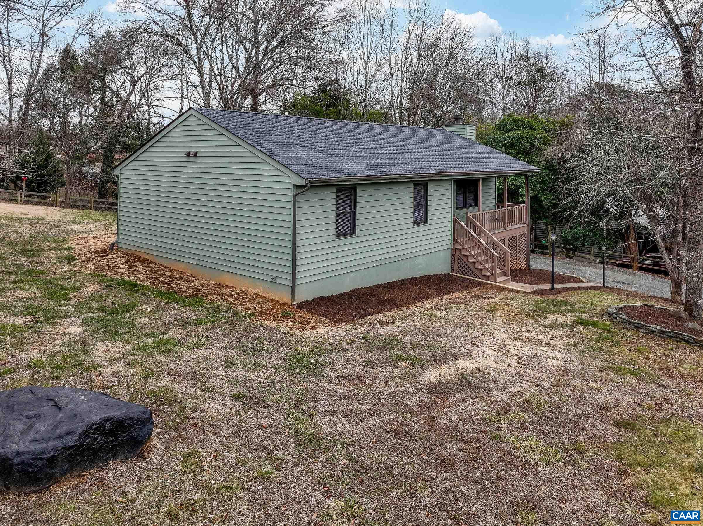 5582 Brookwood Road Crozet, VA 22932 - Photo 53 of 61 a view of a house with a yard
