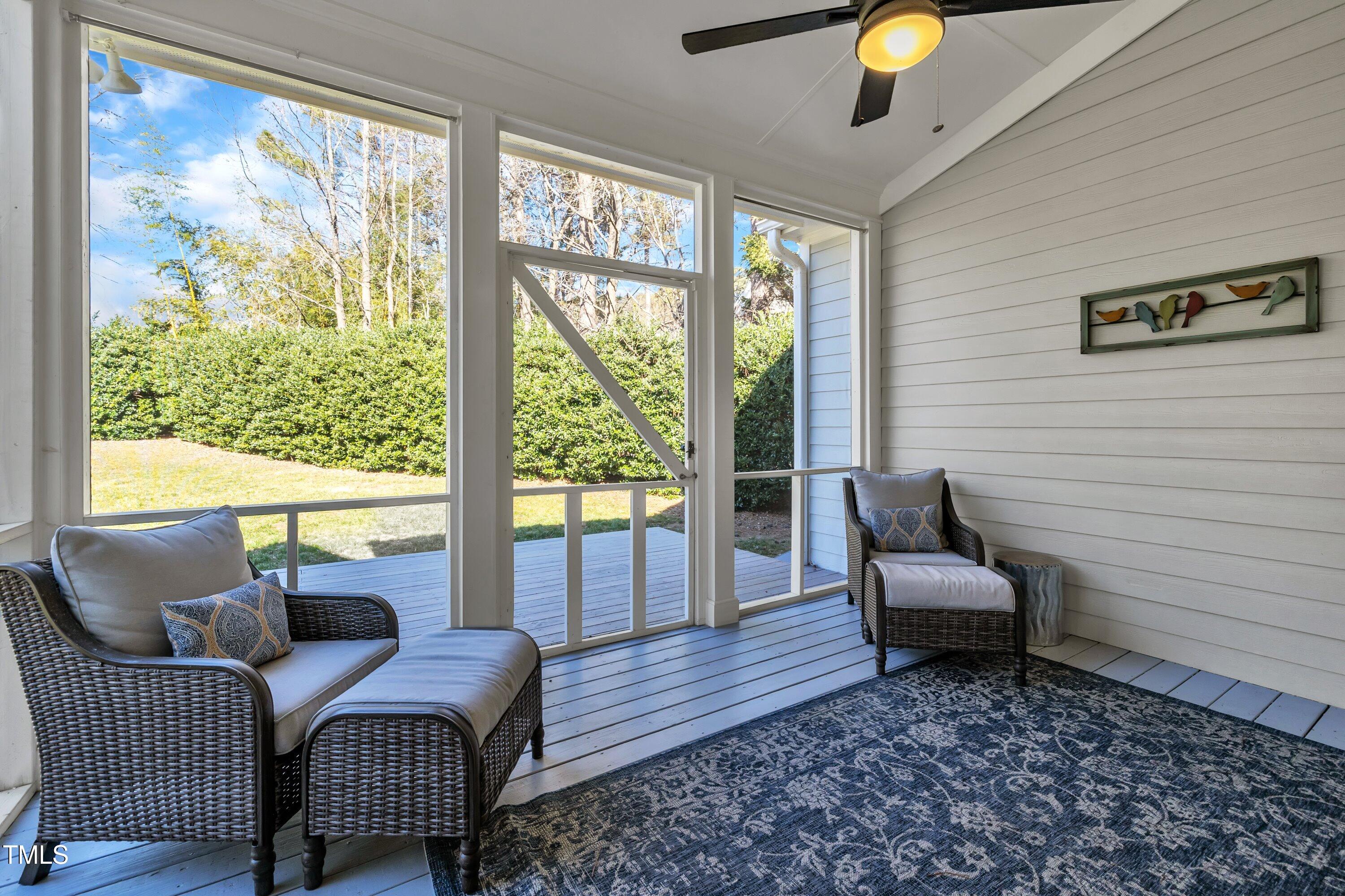 7505 Nichols Road Raleigh, NC 27615 - Photo 40 of 45 screen porch with deck