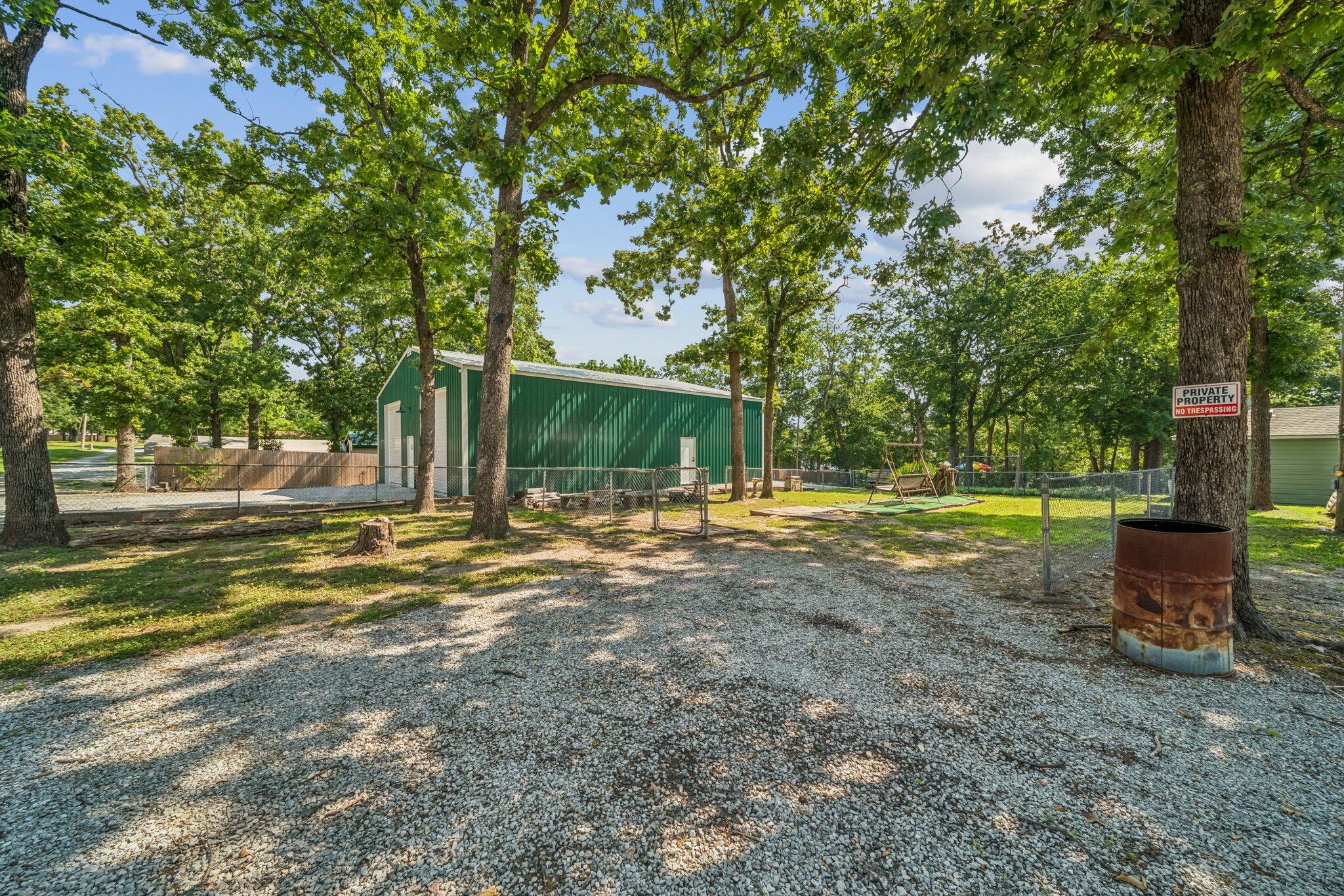 275 Clf Hts Road Disney, OK 74340 - Photo 26 of 35 Back of home, parking
