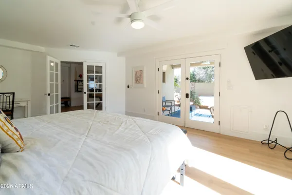 a view of empty room