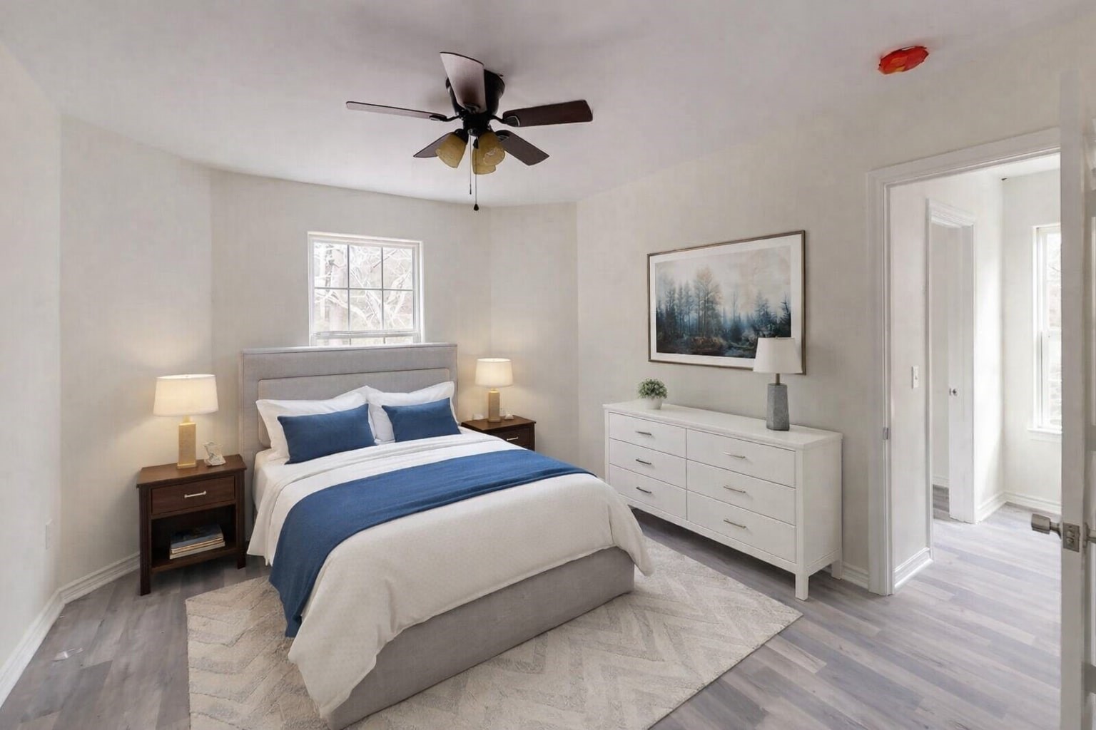 15514 Hickory Drive Montgomery, TX 77356 - Photo 9 of 26 a bedroom with a bed and a flat screen tv