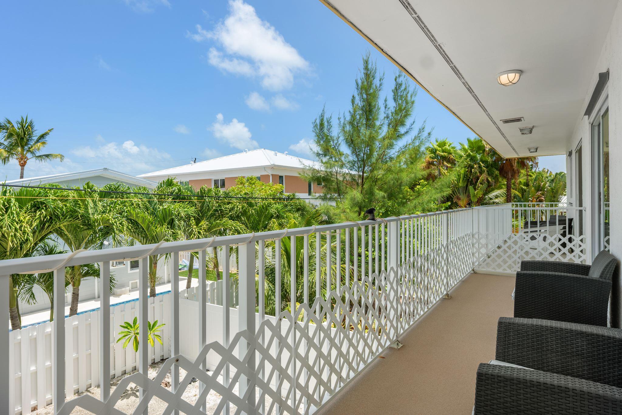 310 3rd Street Key Colony Beach, FL 33051 - Photo 15 of 35 Front Balcony