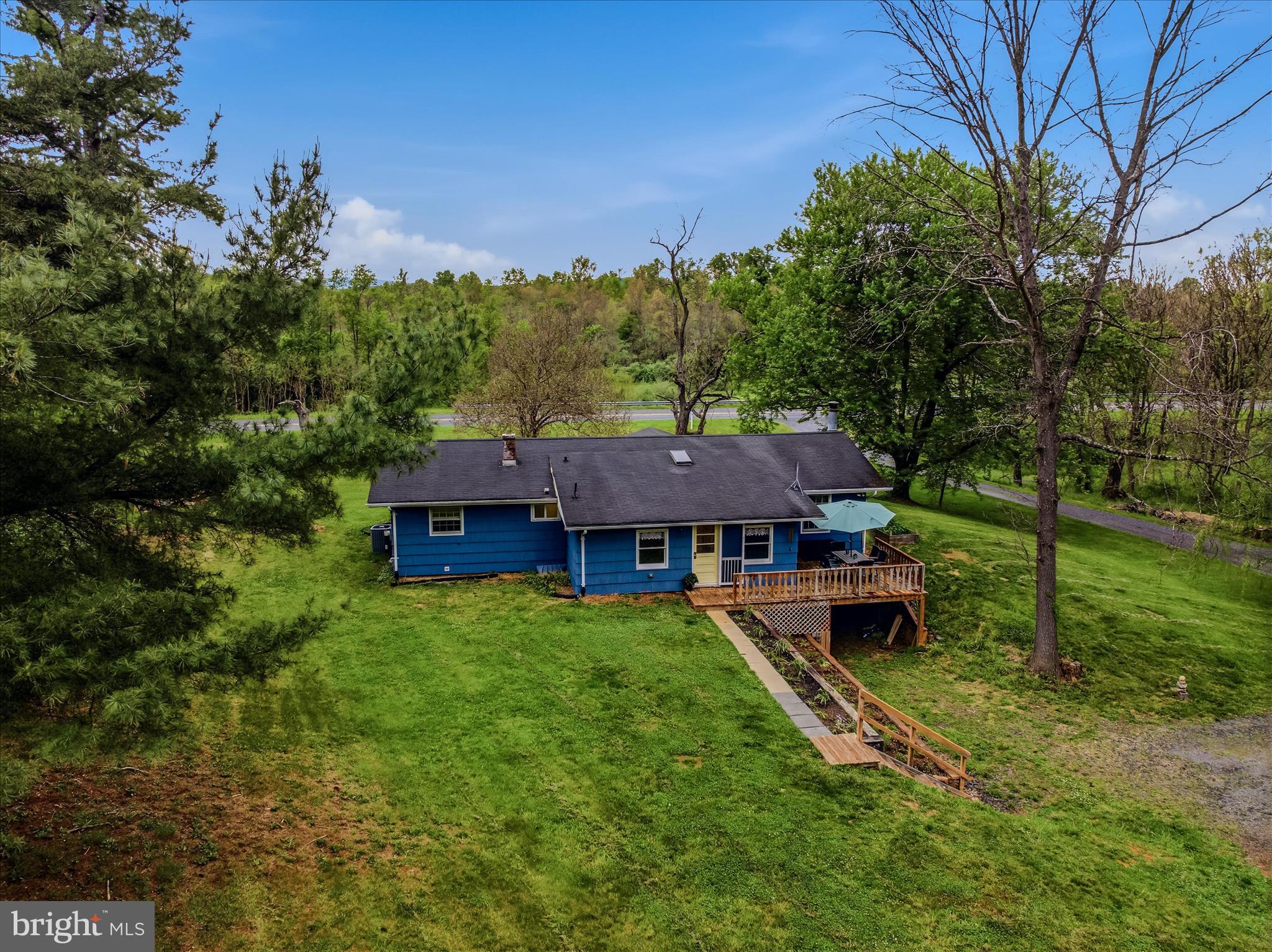 6717 Middle Road Middletown, VA 22645 - Photo 35 of 58 Aerial Back