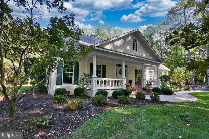 3589 Union Church Road Salisbury, MD 21804 - Photo 4 of 84 a front view of house with a garden and patio