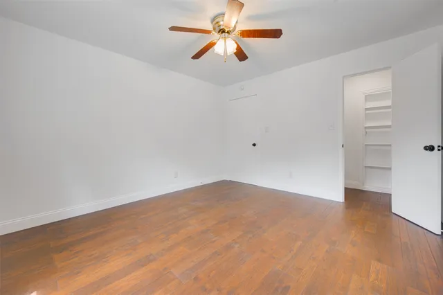wooden floor in an empty room