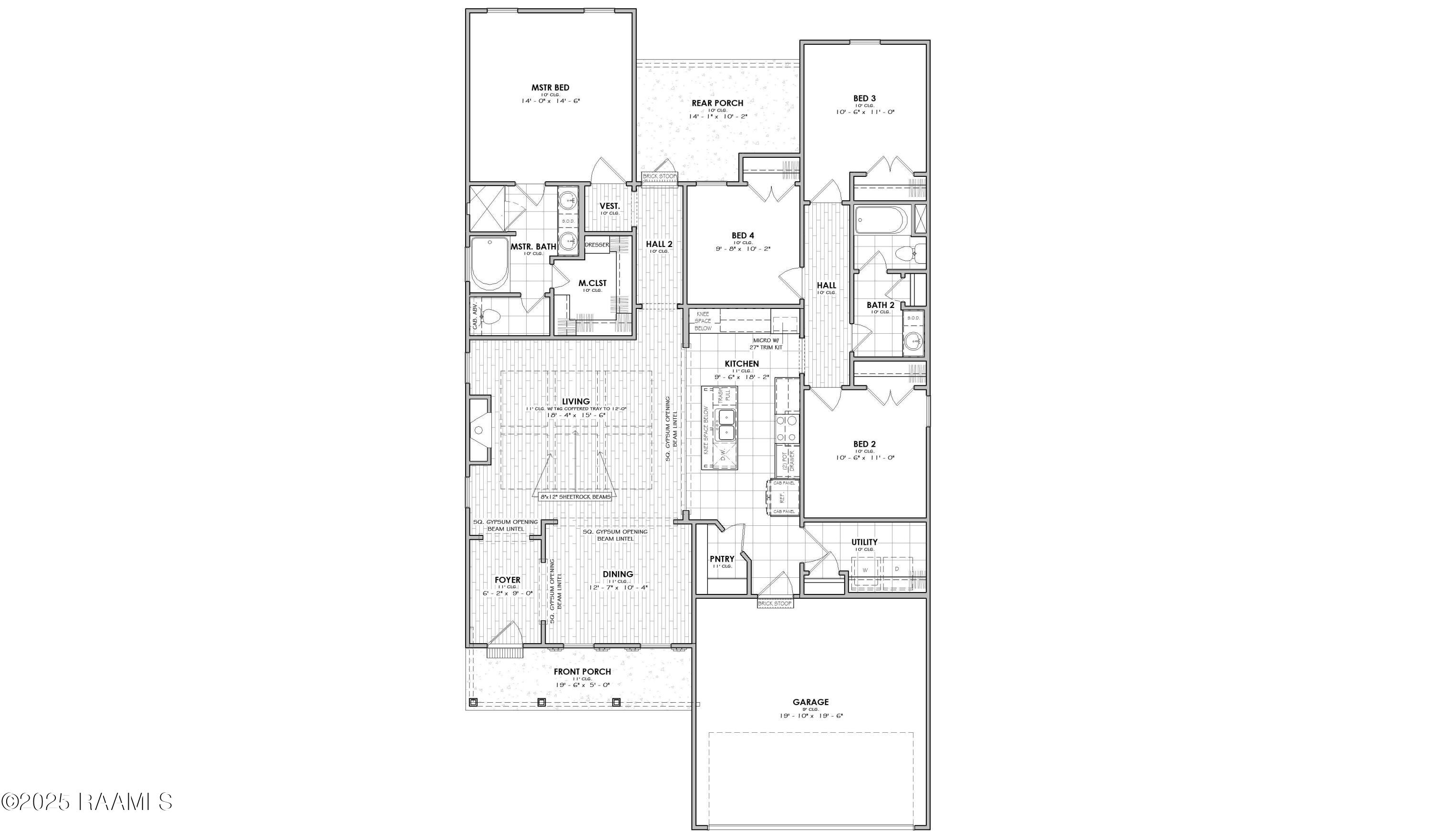 201 Fillmore Way Lafayette, LA 70506 - Photo 34 of 38 Emily Farmhouse I - Base Plan_20250407