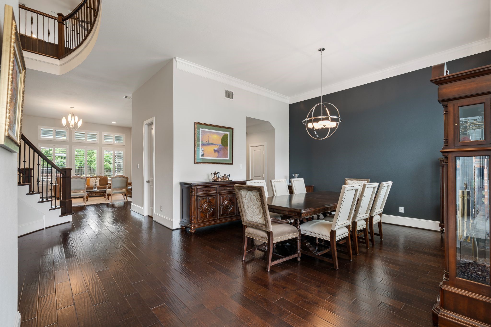 2926 Fairmont Ridge Lane Katy, TX 77494 - Photo 10 of 49 a view of a livingroom with furniture and a kitchen