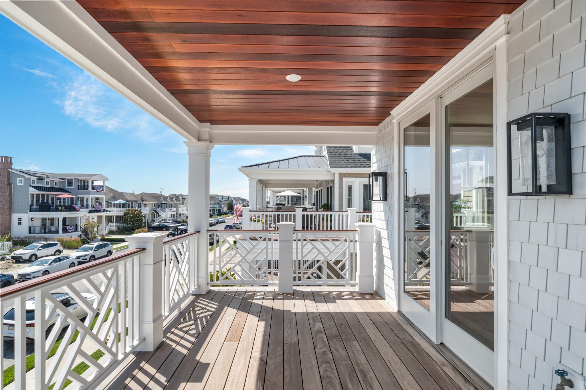 65 East 24th Avalon, NJ 08202 - Photo 23 of 49 a view of a balcony with wooden floor