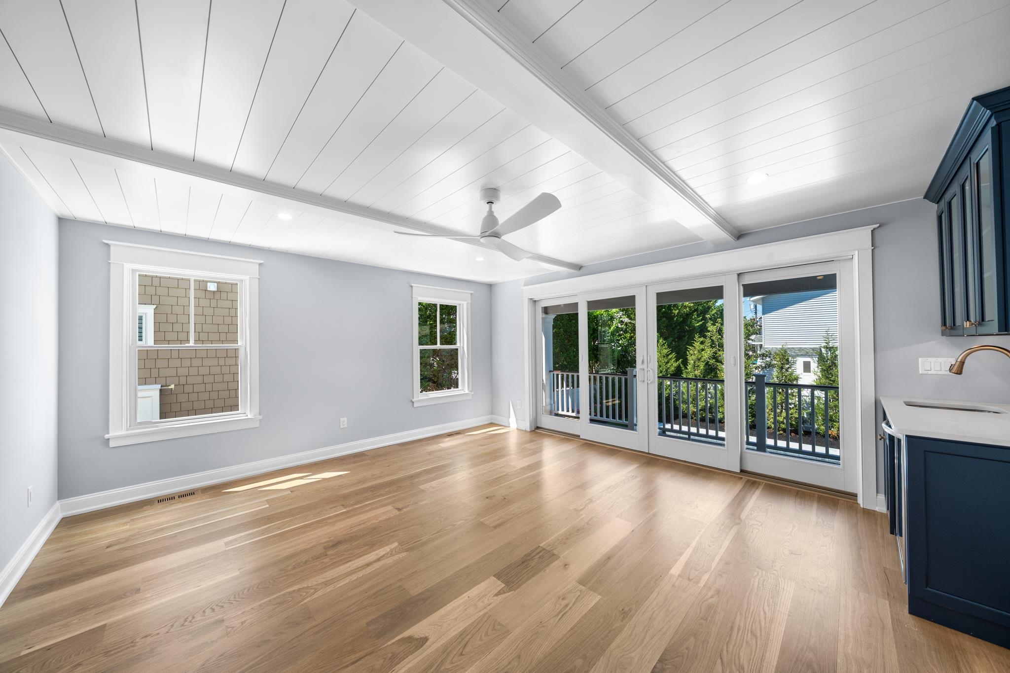 65 East 24th Avalon, NJ 08202 - Photo 25 of 49 a view of an empty room with wooden floor and a window