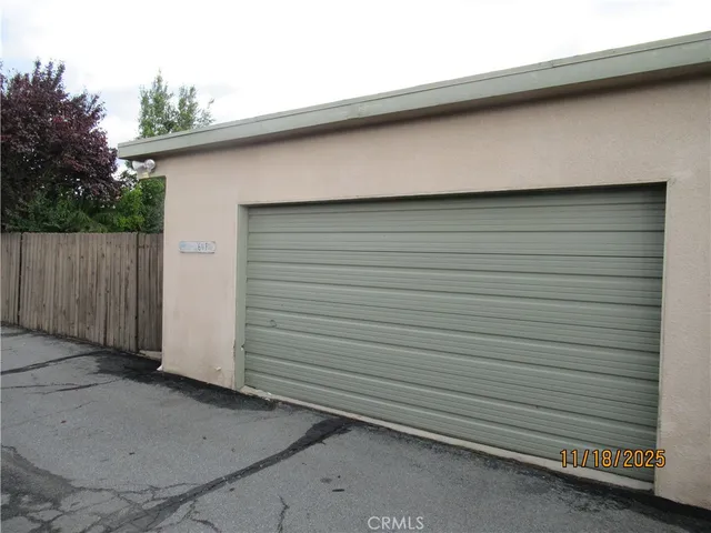 an outdoor space view with a backyard space