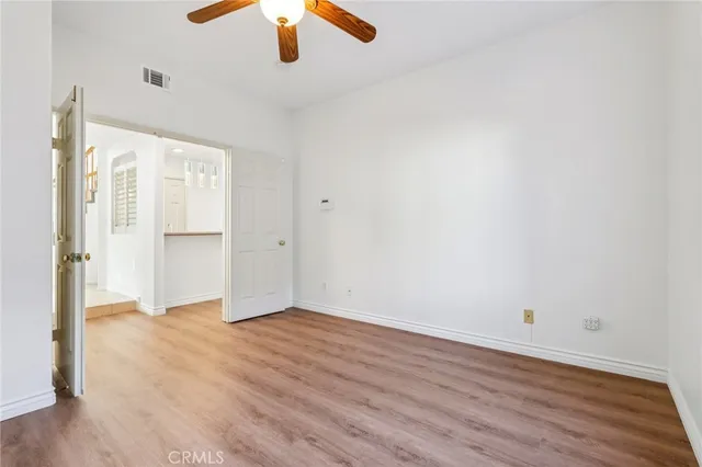wooden floor in an empty room