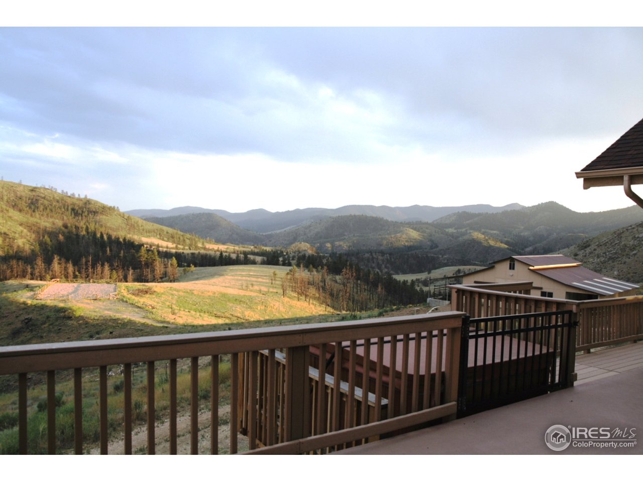 6074 Obenchain Road Laporte, CO 80535 - Photo 8 of 17 Master Bedrm Deck